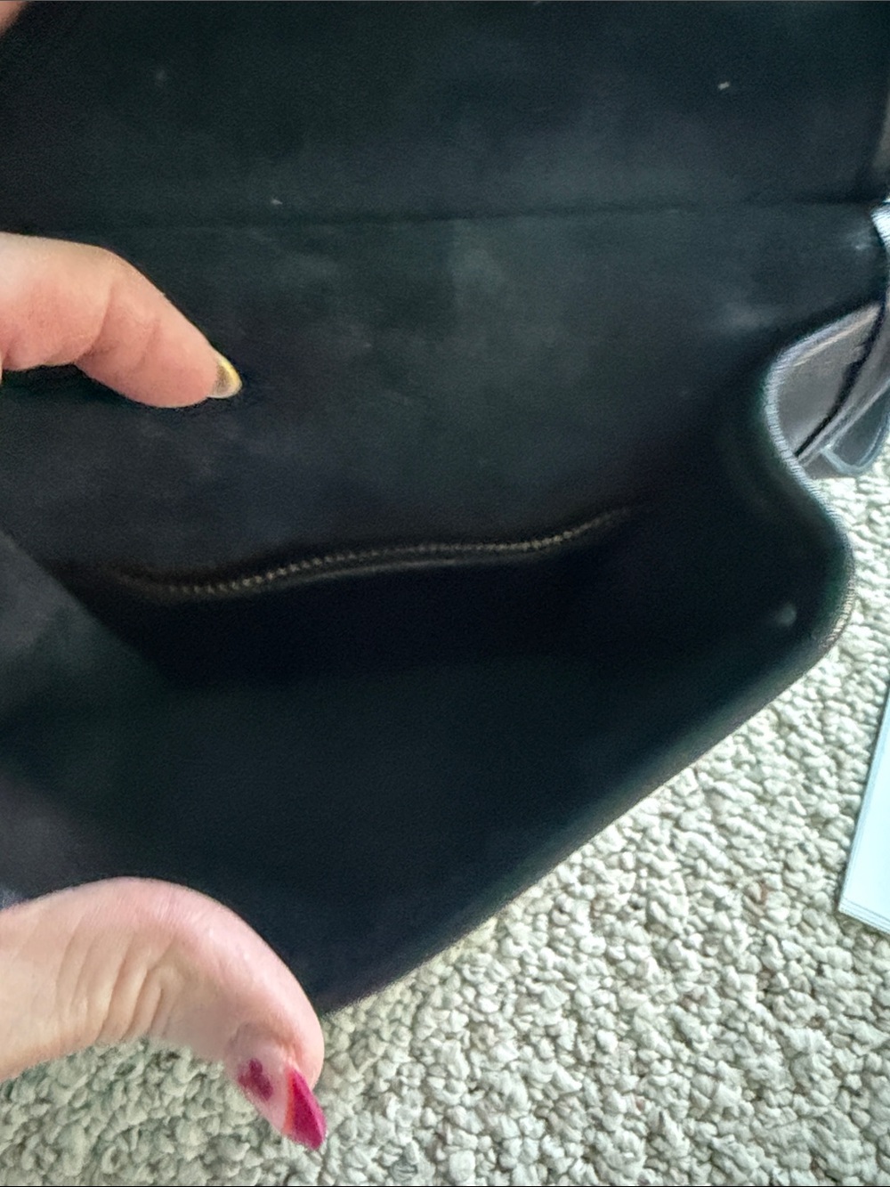 Vintage Coach Black Leather Murphy Crossbody Style #CB 9930 - Picture 5 of 14